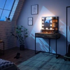 Coiffeuse Fyrk Avec LED -Meilleur Meubles Magasin 6dbaf595cc734560b4cec02a3bbb97df