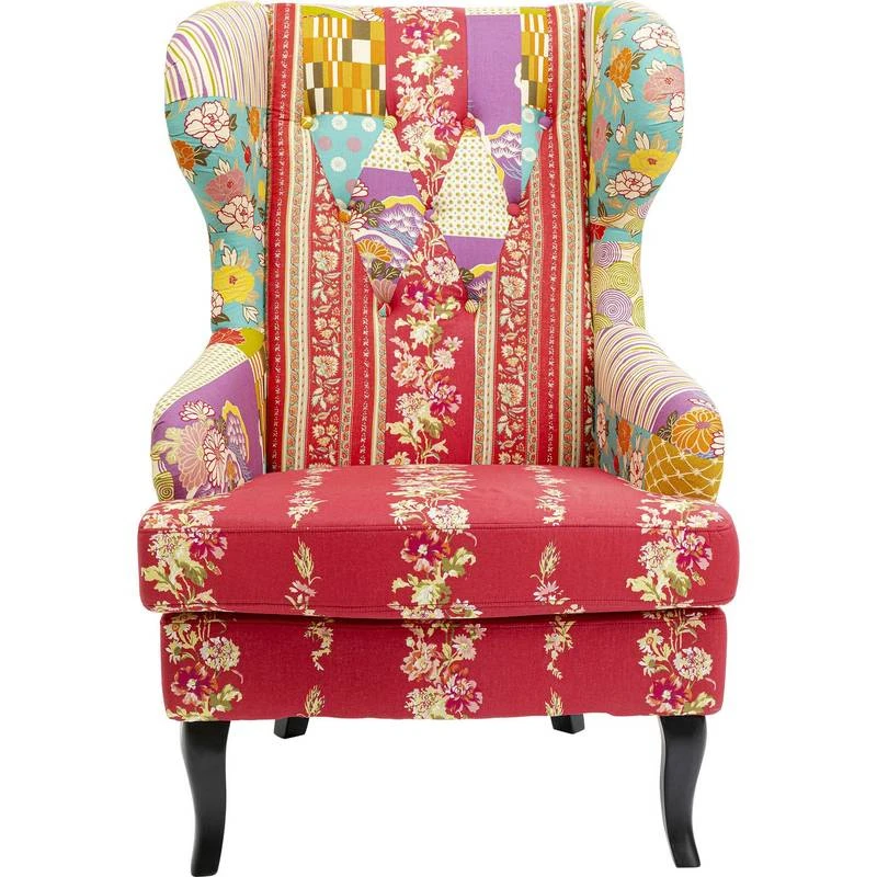 Fauteuil Wing Patchwork 3 Fauteuil Wing Patchwork