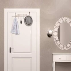 5x Patères De Porte Avec 6 Crochets 25 5x Patères De Porte Avec 6 Crochets -Meilleur Meubles Magasin 74c44e32d79d4b37b7546b23078be6fa