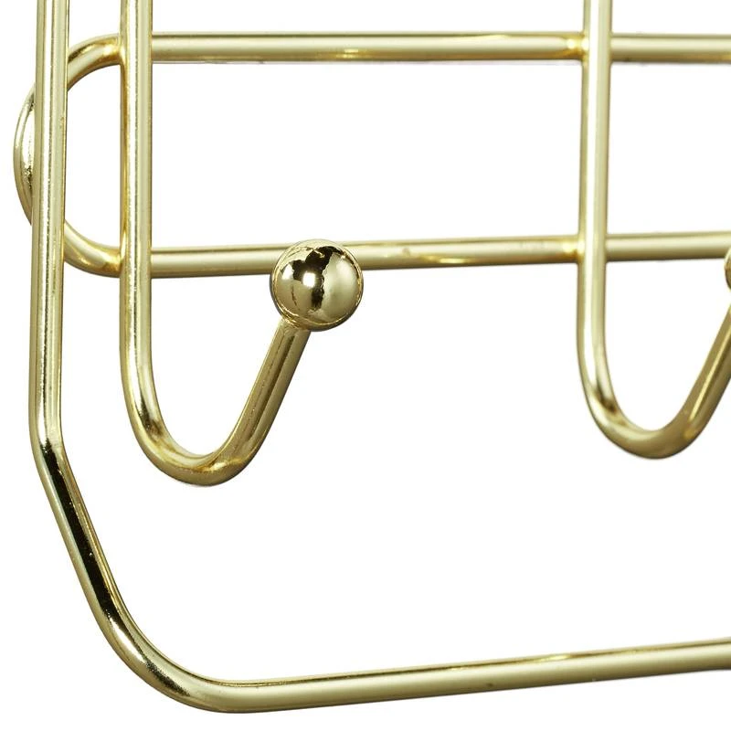 3x Porte-manteaux Avec 3 Crochets Double 8 3x Porte-manteaux Avec 3 Crochets Double – Image 6