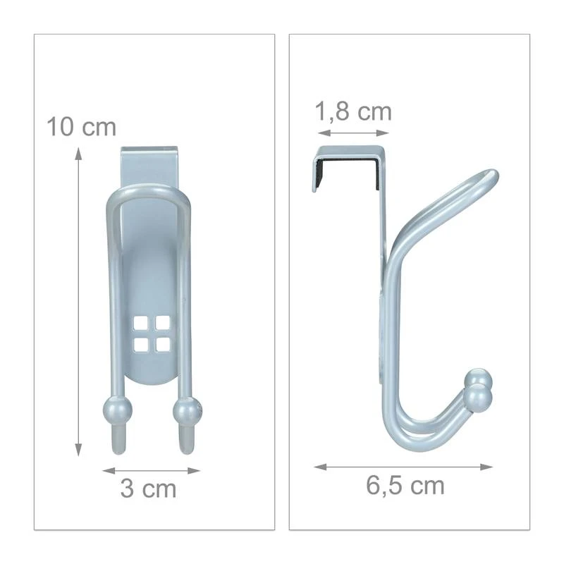 Patère Porte-manteaux Set De 8 6 Patère Porte-manteaux Set De 8 – Image 4