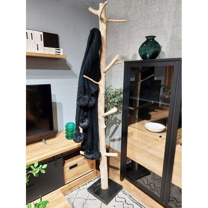 Porte-manteau Arbre Bois De Teck - EOLE 4 Porte-manteau Arbre Bois De Teck - EOLE – Image 2