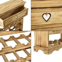 Casier à Bouteilles Mosel -Meilleur Meubles Magasin 78f9245b2a5748309b49d73a0984aeda