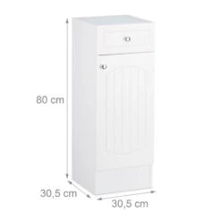 Armoire De Salle De Bain En Bois Blanc -Meilleur Meubles Magasin 7911c0ebf13744f8b9202542820144b3