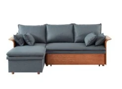 Canapé Angle Convertible WOOD -Meilleur Meubles Magasin 79e20e9d0bb24c3c89fce902127e1f00