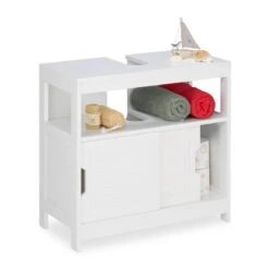 Armoire Dessous De Lavabo Blanche -Meilleur Meubles Magasin 7b82467aaf9a460880bed9003f0e0779
