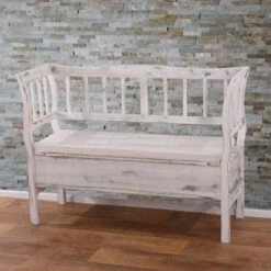 Banc T207 Rangement Shabby-Look -Meilleur Meubles Magasin 7c2096b35b6249c09cc8b0921b08e076