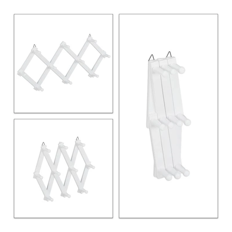 3x Garde Robe Mural En Bois Pliable 14 3x Garde Robe Mural En Bois Pliable – Image 12