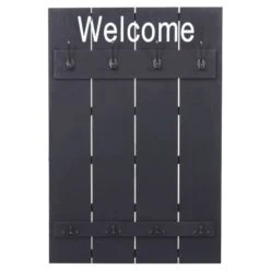Vestaire Murale HWC-C89 Welcome Shabby -Meilleur Meubles Magasin 7d2cbec249874557bcabb235484fbad7