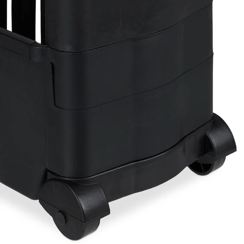 Étagère De Cuisine à Roulettes 3 Niveaux 10 Étagère De Cuisine à Roulettes 3 Niveaux – Image 8