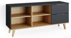 Commode Neptune Anthracite/sonoma Grande