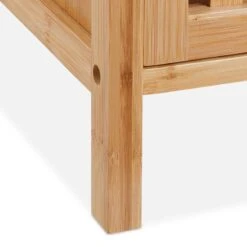 Meuble Sous Lavabo En Bambou 2 Portes -Meilleur Meubles Magasin 7f080eaa011a42d9b56e09771a8f1b22