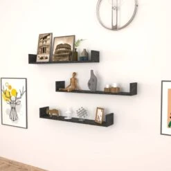 Lot De 3 étagères Murales Höganäs -Meilleur Meubles Magasin 7ff8ff57c0d948e88b21c1d99d56ba19