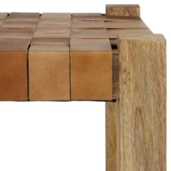 Pouf 45x45cm Brun En Bois De Manguier -Meilleur Meubles Magasin 818071fbb4ad4454a7c668f86df323c7
