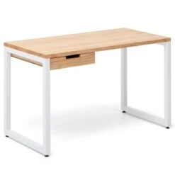 Table Bureau 1 Tiroir 60x140x75cm BL-NA