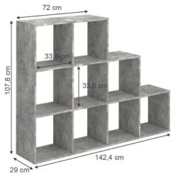 Étagère Escalier Béton 9 Compartiments -Meilleur Meubles Magasin 8710e13a52104c0d9a6b3566687a9fd7.cropped 78 89 866 872.processed