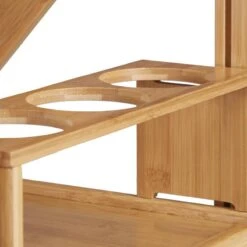 Desserte Pliable Avec 2 Tablettes -Meilleur Meubles Magasin 87467d3b753e44d68beb3b0cb73dfc74