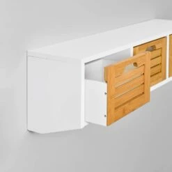 Armoire Murale Étagère Suspendue FHK19-W 24 Armoire Murale Étagère Suspendue FHK19-W -Meilleur Meubles Magasin 88a00464295f45fea829e84f88516319