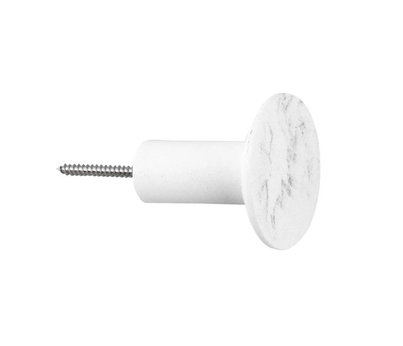 PRESENT TIME Lot De 4 Patères Marbrées 12 PRESENT TIME Lot De 4 Patères Marbrées – Image 10