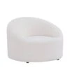 Fauteuil Design En Bouclette Ivoire -Meilleur Meubles Magasin 8a926bf2e34647c0b7cc4bc9a2e03e2e