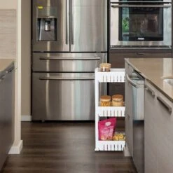 Étagère De Cuisine à Roulettes 3 Niveaux 33 Étagère De Cuisine à Roulettes 3 Niveaux -Meilleur Meubles Magasin 8b2305c9b3844537b62a4df3093cf606