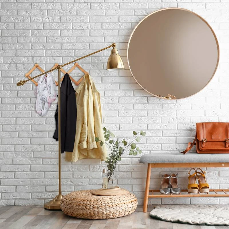 3x Garde Robe Mural En Bois Pliable 4 3x Garde Robe Mural En Bois Pliable – Image 2