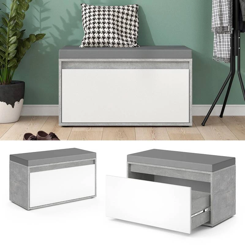 Banc à Chaussures Iker Sonoma 11 Banc à Chaussures Iker Sonoma – Image 9