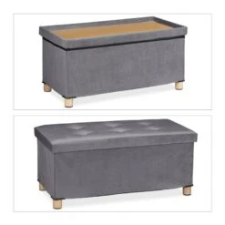 Banquette De Rangement En Velours -Meilleur Meubles Magasin 91966b3c79284431b2e6be113fc09d41
