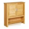 Armoire Salle De Bain LAMELL Bambou -Meilleur Meubles Magasin 928602196d354d94a22d765ba733b1c1