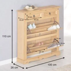 Meuble à Chaussures TEQUILA -Meilleur Meubles Magasin 94bf921b2a6144b88f6d69d3f361c5cc