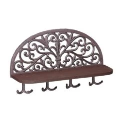 Porte-manteaux Mural Blanc En Lot De 2 -Meilleur Meubles Magasin 94d0b508cf9947219a02081d0e63d74f