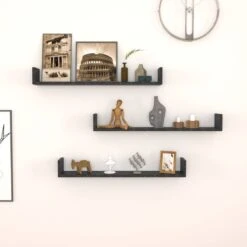 Lot De 3 étagères Murales Höganäs -Meilleur Meubles Magasin 9514172bb0104496963f6cc4653785f0