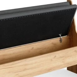 Banc Roman 137cm Sonoma/anthracite -Meilleur Meubles Magasin 95957648fd4c43b2a95ce2278d72a5cc