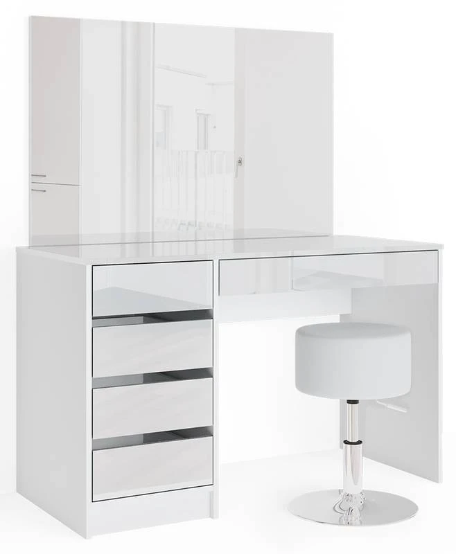 Coiffeuse Sherry Avec Miroir Et Tabouret 3 Coiffeuse Sherry Avec Miroir Et Tabouret