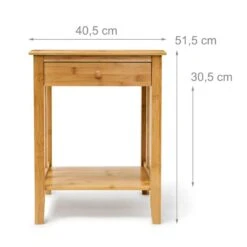 Petite Table En Bambou Table D'appoint -Meilleur Meubles Magasin 9c598ec482ac4d50be4879616e3b56a5