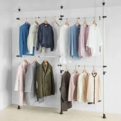 Télescope Porte-manteaux KLS03-SCH 21 Télescope Porte-manteaux KLS03-SCH -Meilleur Meubles Magasin a118a862423c46a28fb745c3ba7af4a2