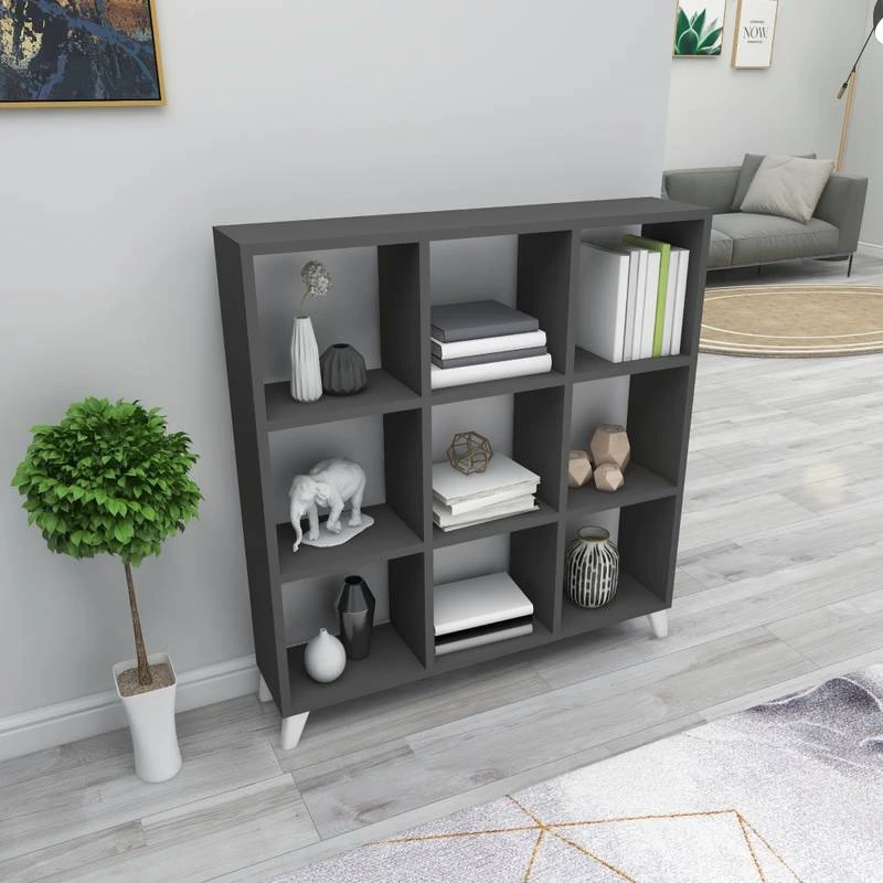 Bibliothèque Svedala 100 X 88 X 20 Cm 6 Bibliothèque Svedala 100 X 88 X 20 Cm – Image 4