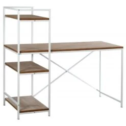 Bureau En Métal Et Plaquage Pin Charlie