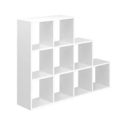 Étagère Escalier Béton 9 Compartiments -Meilleur Meubles Magasin a474f8cfeeab45978cd7ebe9aa2db87e