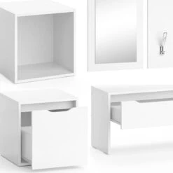 Vestiaire Ruben Lot De 2 -Meilleur Meubles Magasin a8114af6a3294f17816cac4aabfbaf2c