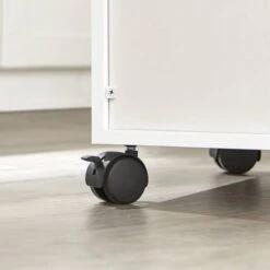 Desserte Micro-onde à Roulettes FSB09-W -Meilleur Meubles Magasin a8c9c8bace25423e88c4e7bdb587adc6