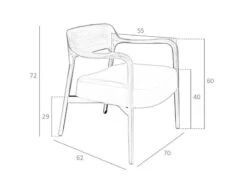 Fauteuil En Simili Cuir De Vison -Meilleur Meubles Magasin a8d280b4506349e6b0b772f09a0ef4bd