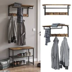 Porte-manteau Mural Fyrk 70cm -Meilleur Meubles Magasin a8de3d2af76c4bdf8697beaed7c94830