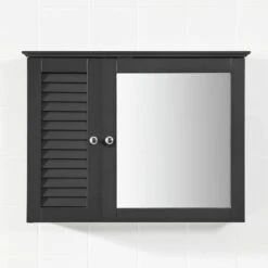 Armoire Haut Avec Miroir BZR55-DG -Meilleur Meubles Magasin a8ee37395938472a98b924f145b39ef9