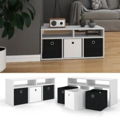 Etagère Hylda Blanc & 3 Boîtes P 11 Etagère Hylda Blanc & 3 Boîtes P -Meilleur Meubles Magasin ab26f2b873ee4e13be429a6d1c8f8dc8