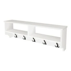 Portemanteau Åstorp à 15 Crochets Blanc