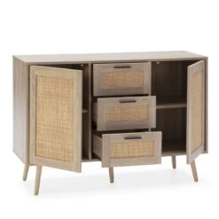 Buffet Dalia 3 Tiroirs Et 2 Portes Chêne -Meilleur Meubles Magasin ae3d22effbfd4bdbb14b4a8debf579e8