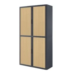 Armoire à Dossiers EasyOffice -Meilleur Meubles Magasin aktenschrank easyoffice anthrazit buche 204 cm 1751198