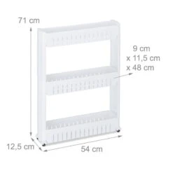 Étagère De Cuisine à Roulettes 3 Niveaux 32 Étagère De Cuisine à Roulettes 3 Niveaux -Meilleur Meubles Magasin b09c6be5002641efb85120b3a3abbb7b