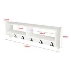 Portemanteau Åstorp à 15 Crochets Blanc -Meilleur Meubles Magasin b11741f153724403b2bad8878573c9c0